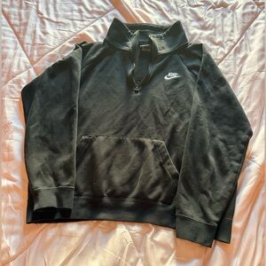Nike Charcoal Half-Zip Sweatshirt